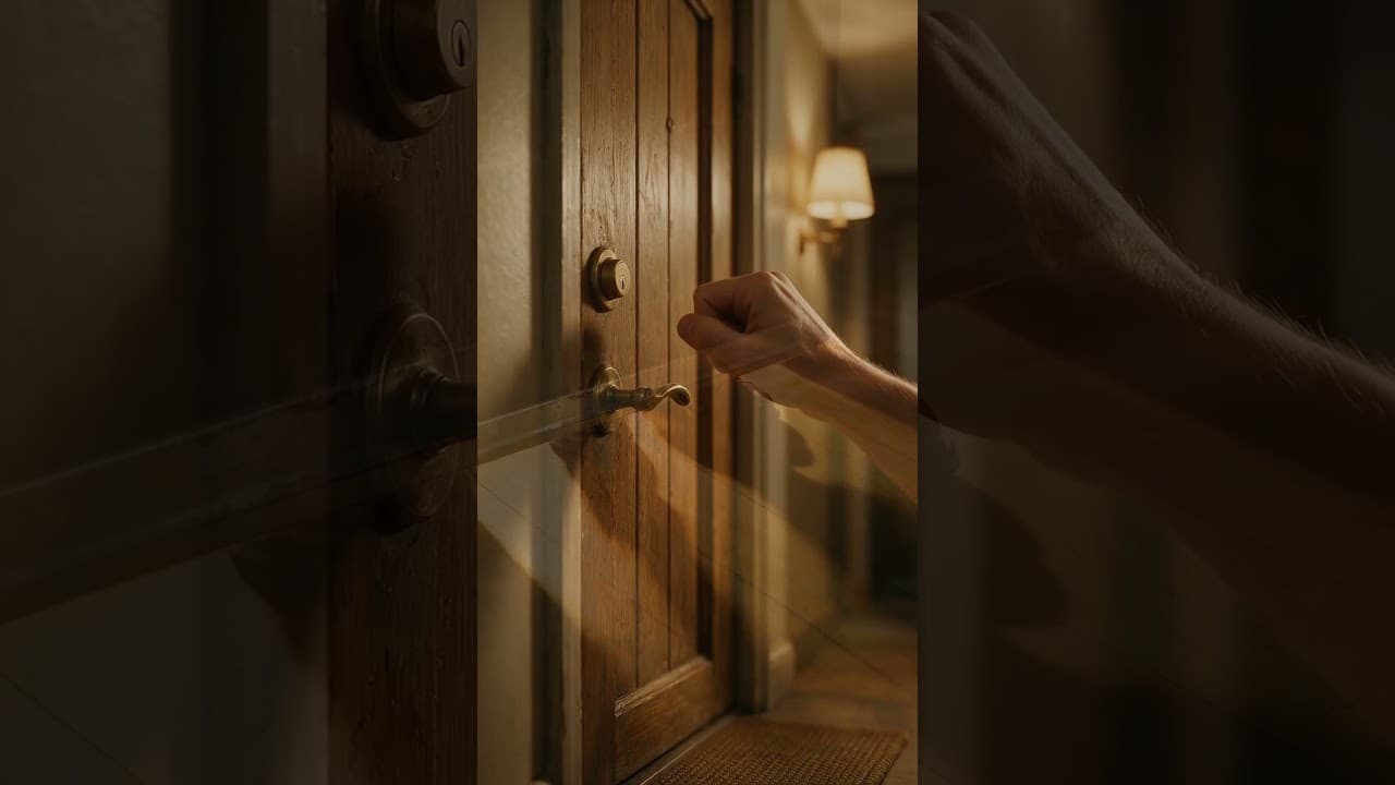 The Visitor on the Fifteenth Time, A knock after the window scene. Fictional adult character on Huangguo Peipei