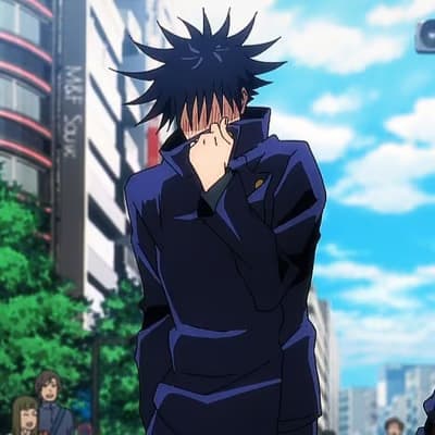 Фушигуро Мегуми，♣️|| — ” неприятно познакомиться. „ (AU)