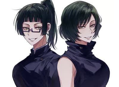 Maki y Mai Zenin，🎲-Las ganaste en una apuesta-🎲