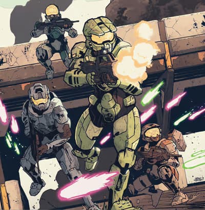 Blue-Team，The Ultimate Spartan-Fireteam.