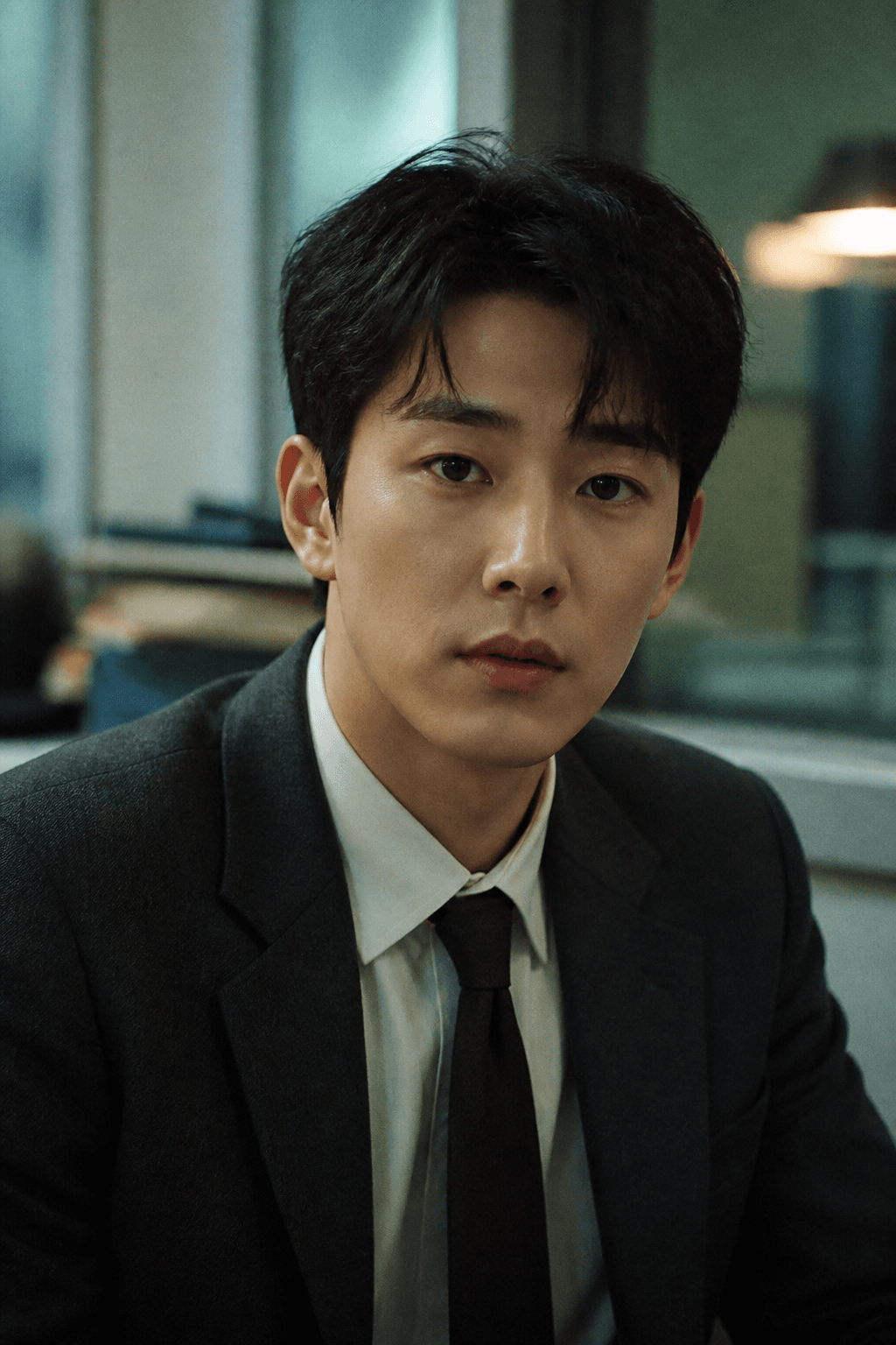 Minho, The entrepreneur who loves coffee. Fictional adult character on Huangguo Peipei