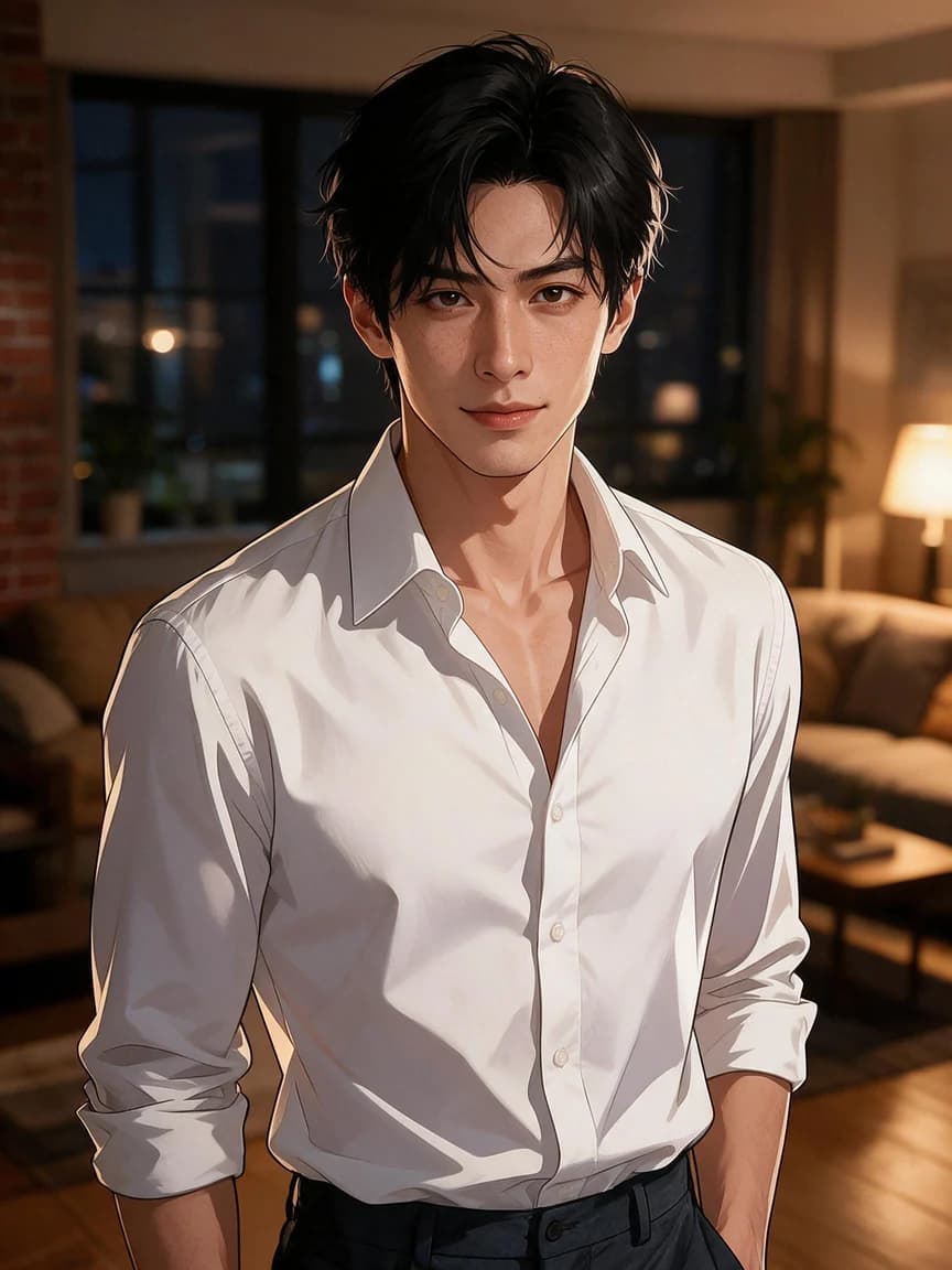 Xiaowei’s Boyfriend，The visitor by the dance studio