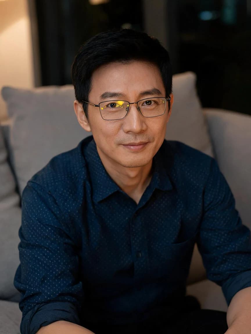 Xu An，graphic designer · The Living Room Under the Lamp · Confession 042
