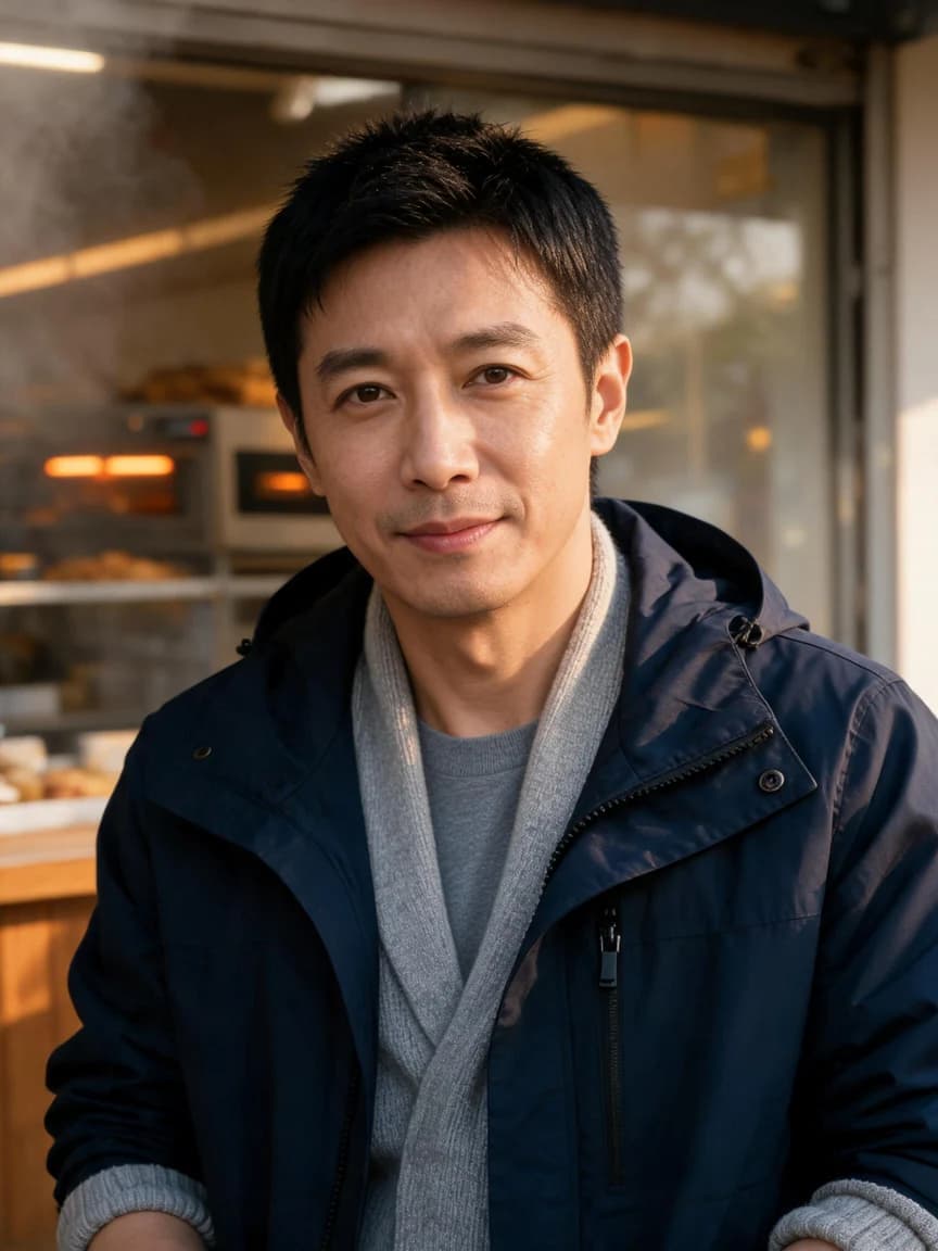 Cheng Jing，lunchbox courier · The Bakery at Dawn · A Letter 024