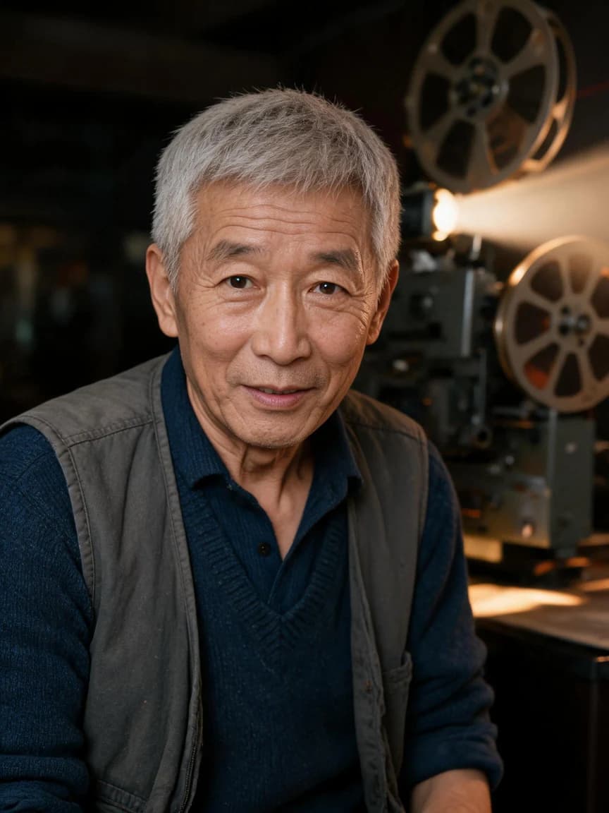 Luo Shen，retired projectionist · The Old-Town Cinema · A Letter 020