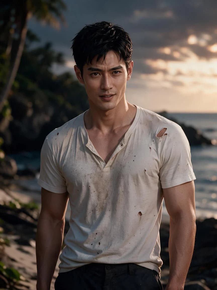The Shore Rescuer，A survivor from 荒岛美人劫