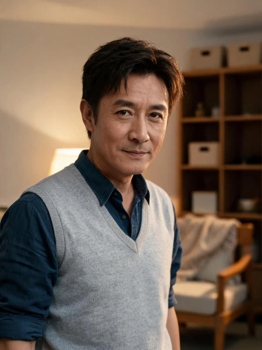 He Yuan，the homeowner · The Living Room Under the Lamp · A Letter 018