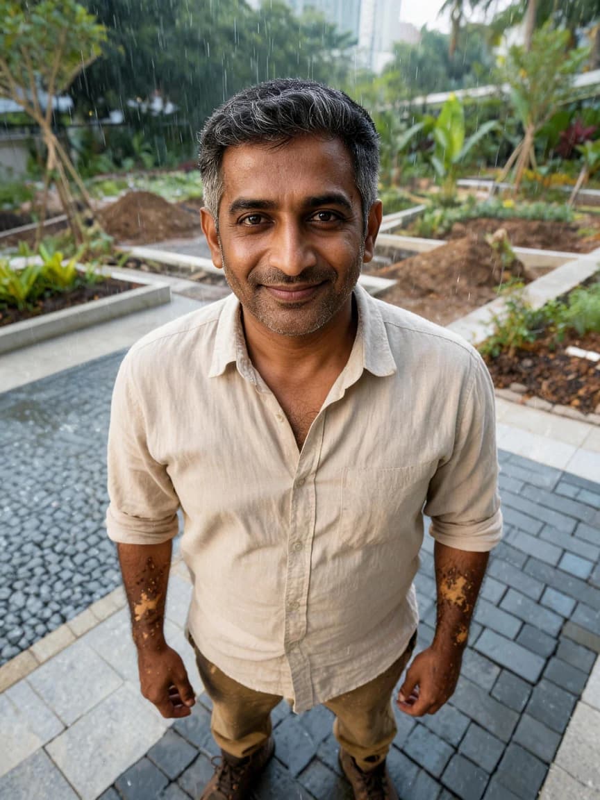 Ravi Menon，The Rainwater Architect
