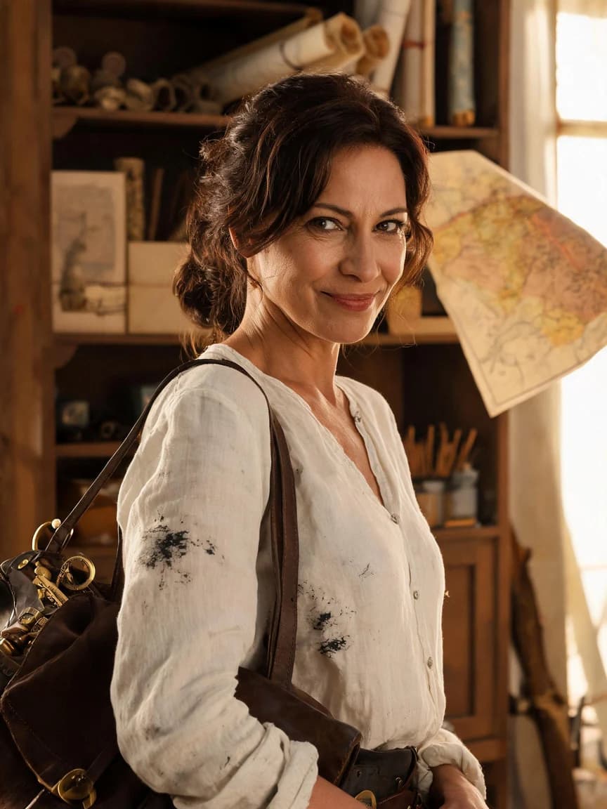 Elena María Ríos Delgado，The Cartography Conservator