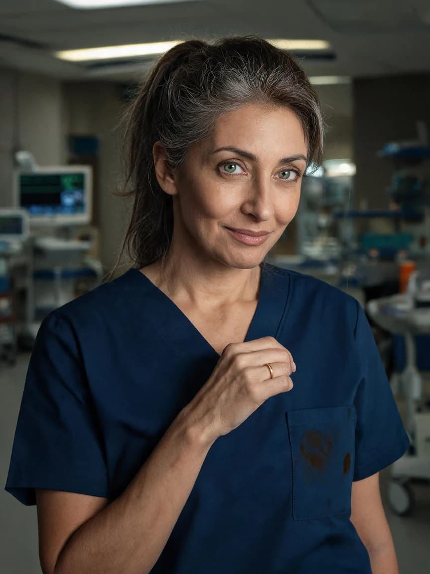 Deniz Aksoy，Night-Shift ER Physician Running on Three Hours of Sleep