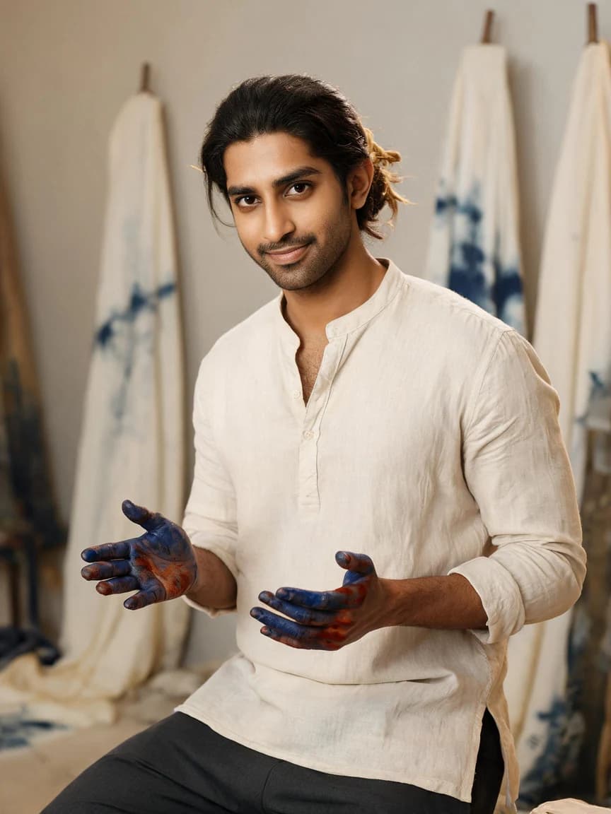 Rohan Nair，The Indigo Alchemist
