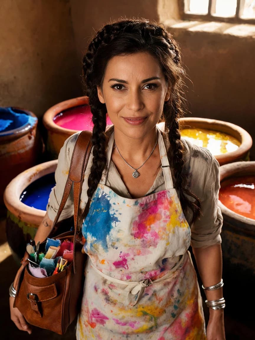 Elena Morales，The Dyers Map