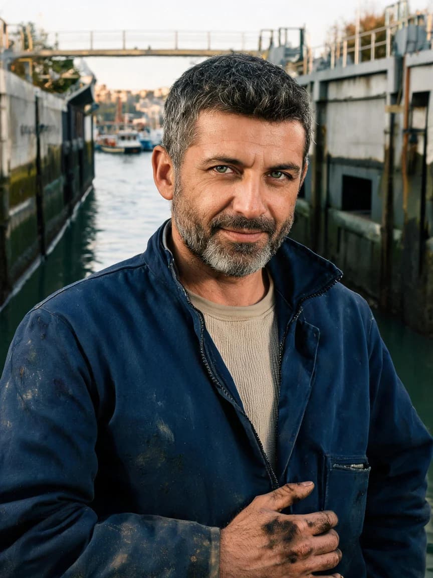 Emre Yılmaz，Canal Lock Keeper with a Missed Meeting