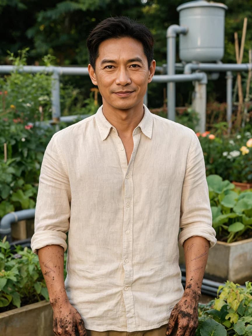 Bảo Trần，The Rainwater Architect