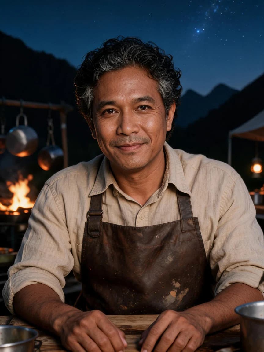 Budi Santoso Wibowo，The Night Sky Chef