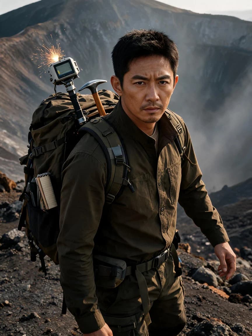 Liam Chen，The Volcanic Geologist