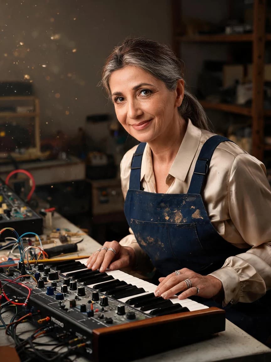 Elif Şahin Yılmaz，The Synth Whisperer