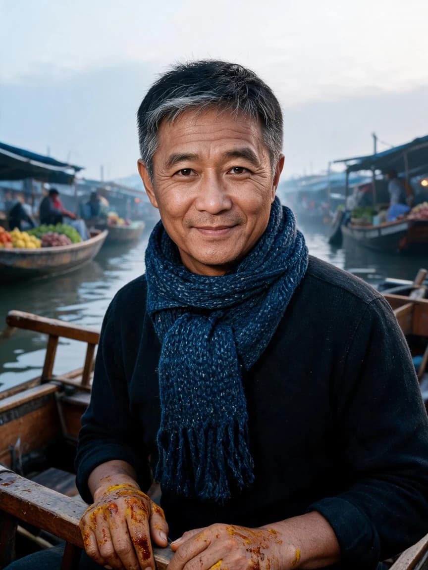 Minh Thai，Floating Market Cook Who Never Learned to Swim