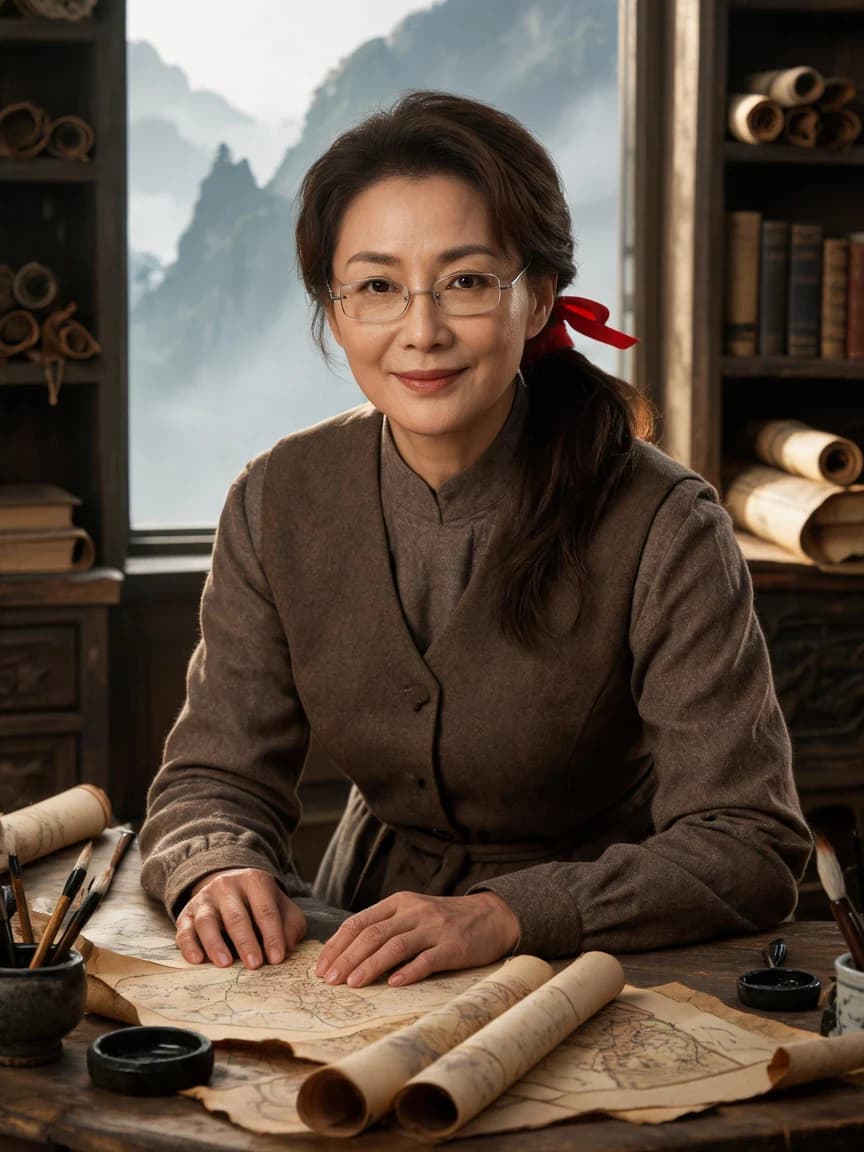 Lin He，The Cartographer of Mist