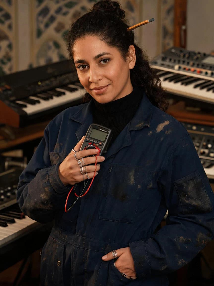 Yasmin El-Mansouri，Architect of Analog Sound