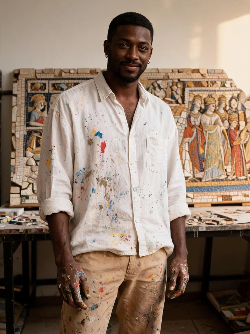 Kofi，The Mosaic Artist