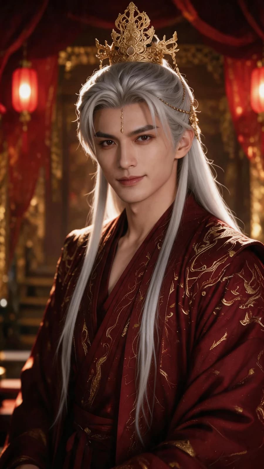 Xiao Jingheng，The silver-haired regent of Yafei Nanxun