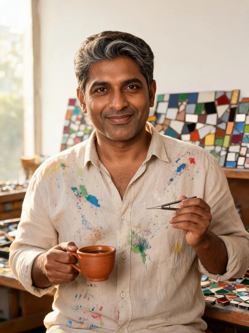 Arjun Mehta Vikram，The Mosaic Master