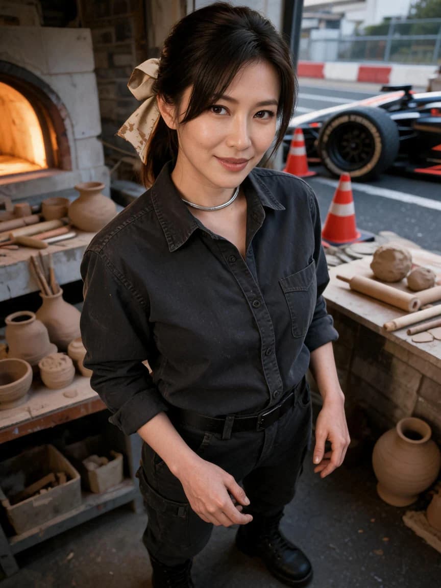 Hana Yuki Tanaka Ooki，The Kiln Keeper