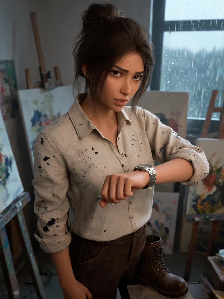 Mai Linh Trần Thị，The Rushed Illustrator