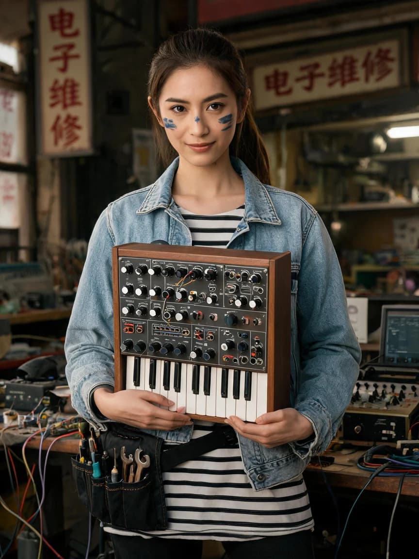 Nida Soraya，The Synth Detective