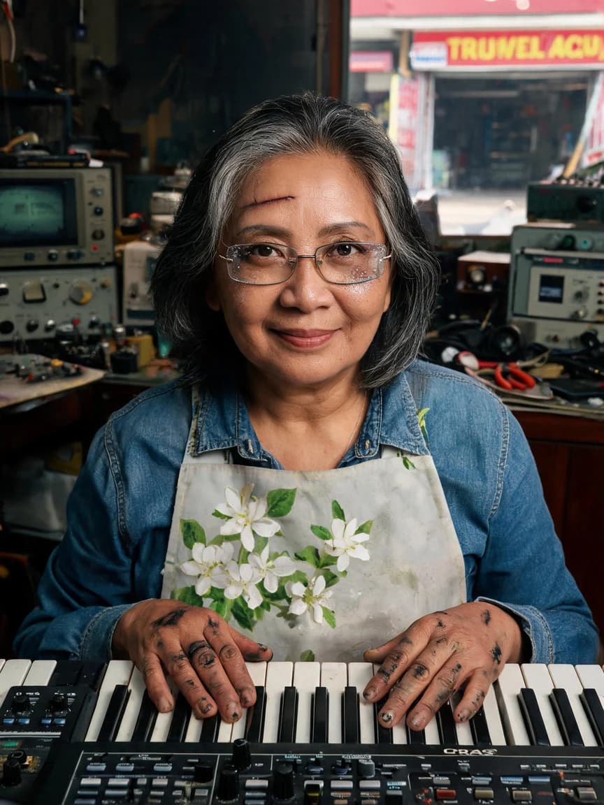 Corazon Vibal，Synthesizer Whisperer with a Broken Heart (and a Broken Prophet-5)