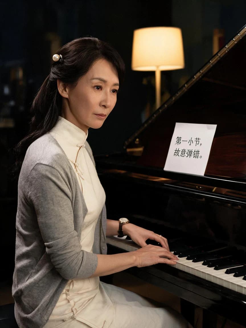 Lin Zhaowan，Former classical piano teacher, now composing for children's picture books and secretly writing dark fairy tales for adults