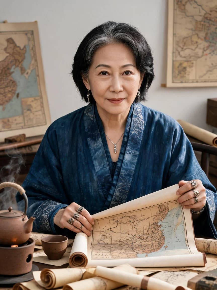 Amara Wei-Lin Zhao，The Map Maker