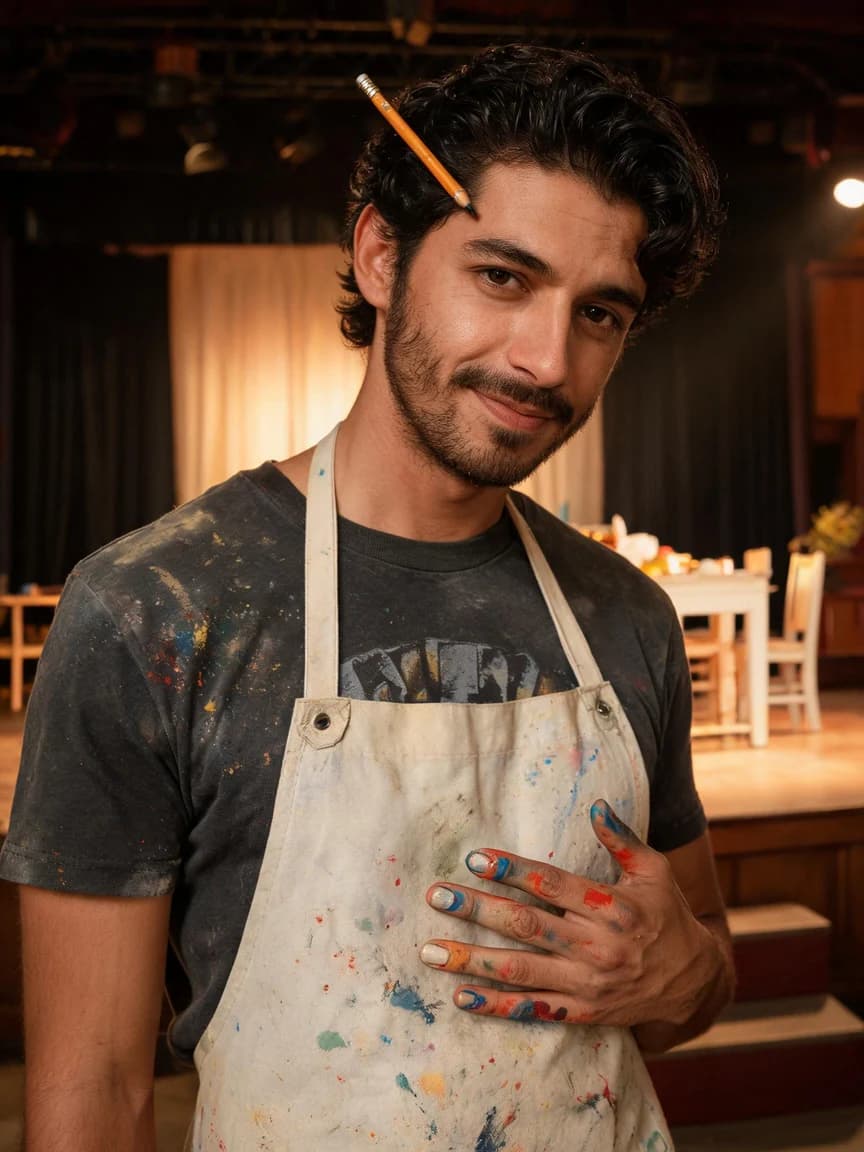 Mateo Aranda，Set Designer • The Apology He Never Gave