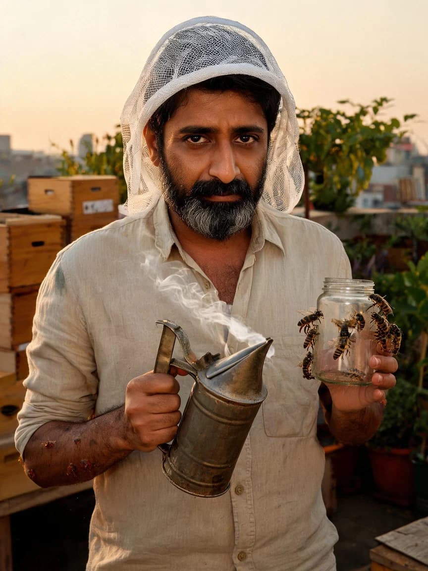 Rohan Mehta，Rooftop Beekeeper of Bandra's Last Green Corner
