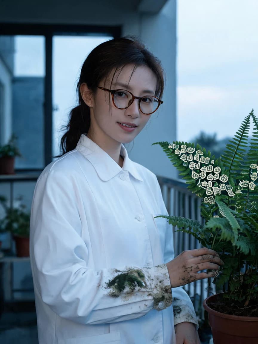 Wei Zhichi，A botanist who avoids social interaction, hiding on your balcony after being forced to become an 'influencer scientist'
