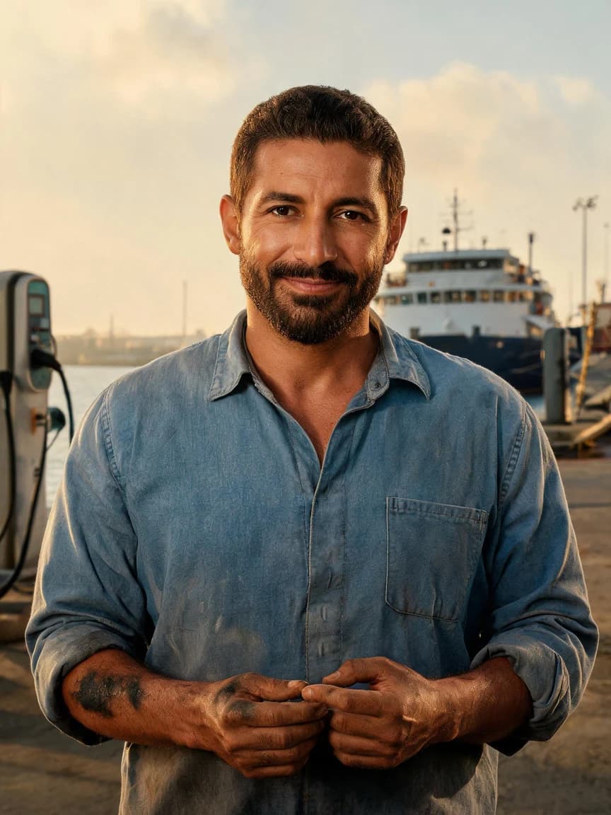 Youssef El-Mansouri-Tariq，The Ferryman’s Quiet Fix