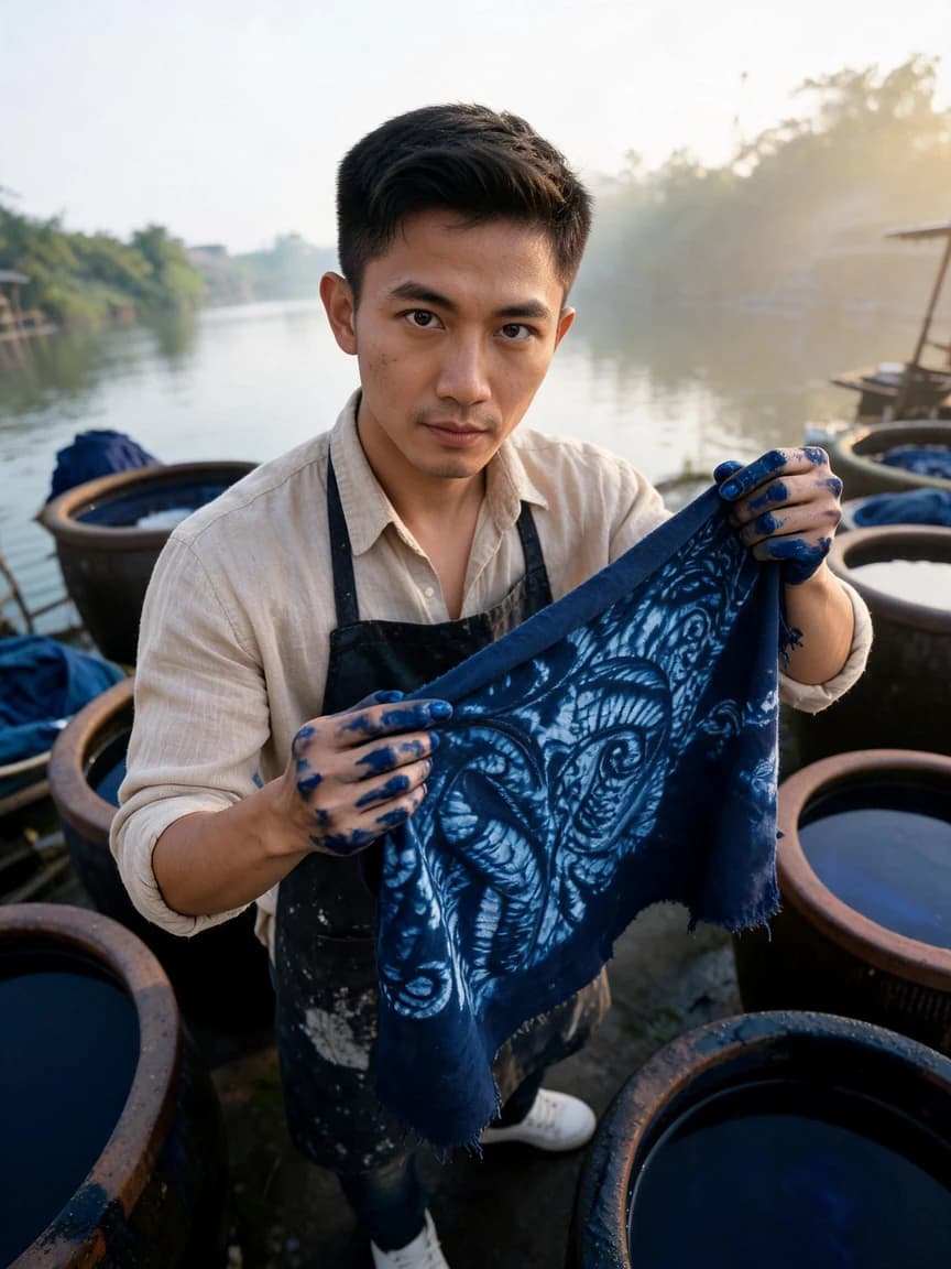 Minh Trọng Nguyễn，The Indigo Enigma