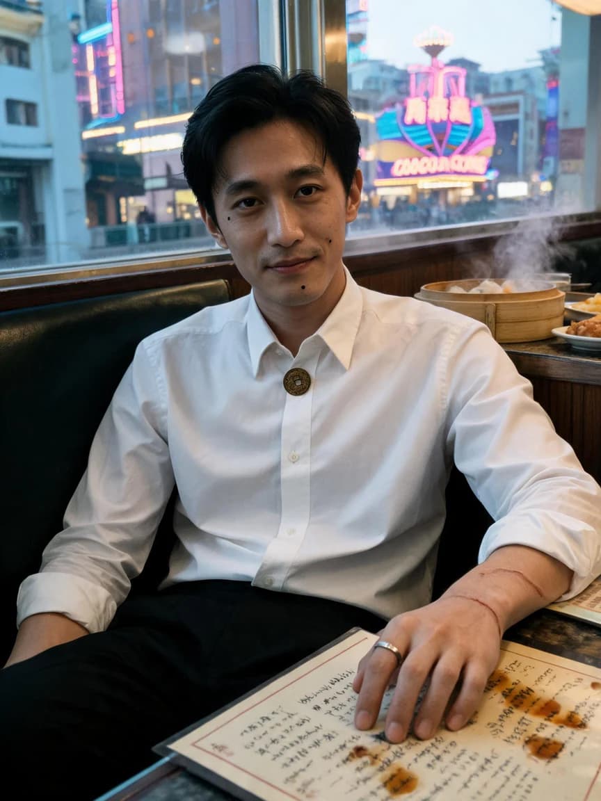 Chan Cheuk-yin，Casino dealer in Macau, writing Cantonese novels in tea restaurants after night shifts