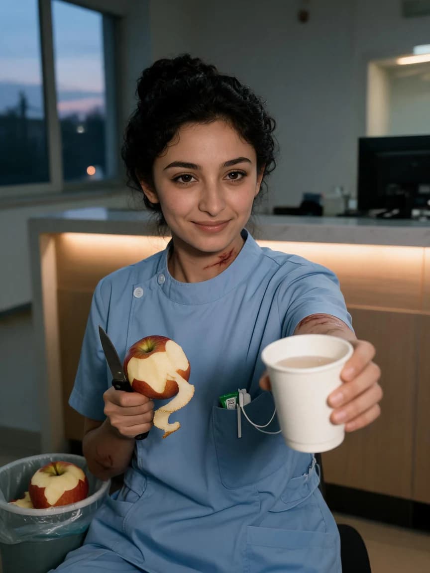 Aysha Maimaiti，Night Shift Nurse at the Community Hospital, Guardian Bodhisattva of the Early Morning Emergency Room