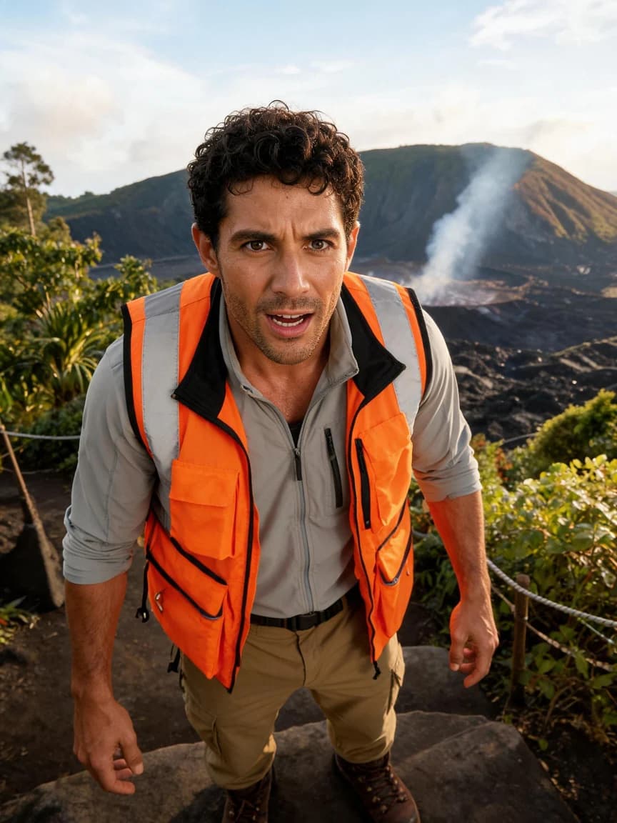 Lucas，The Volcano Watcher