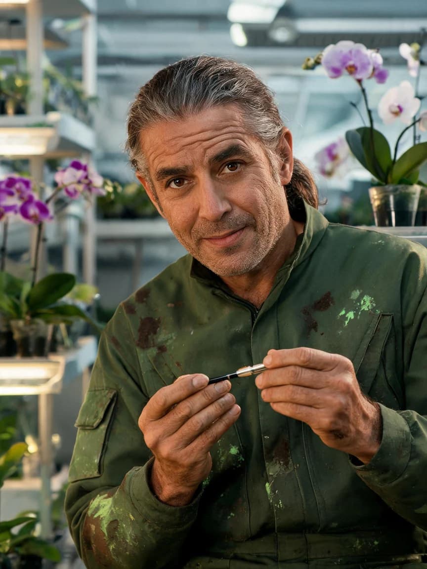 Rafael Monteiro，The Orchid Keeper
