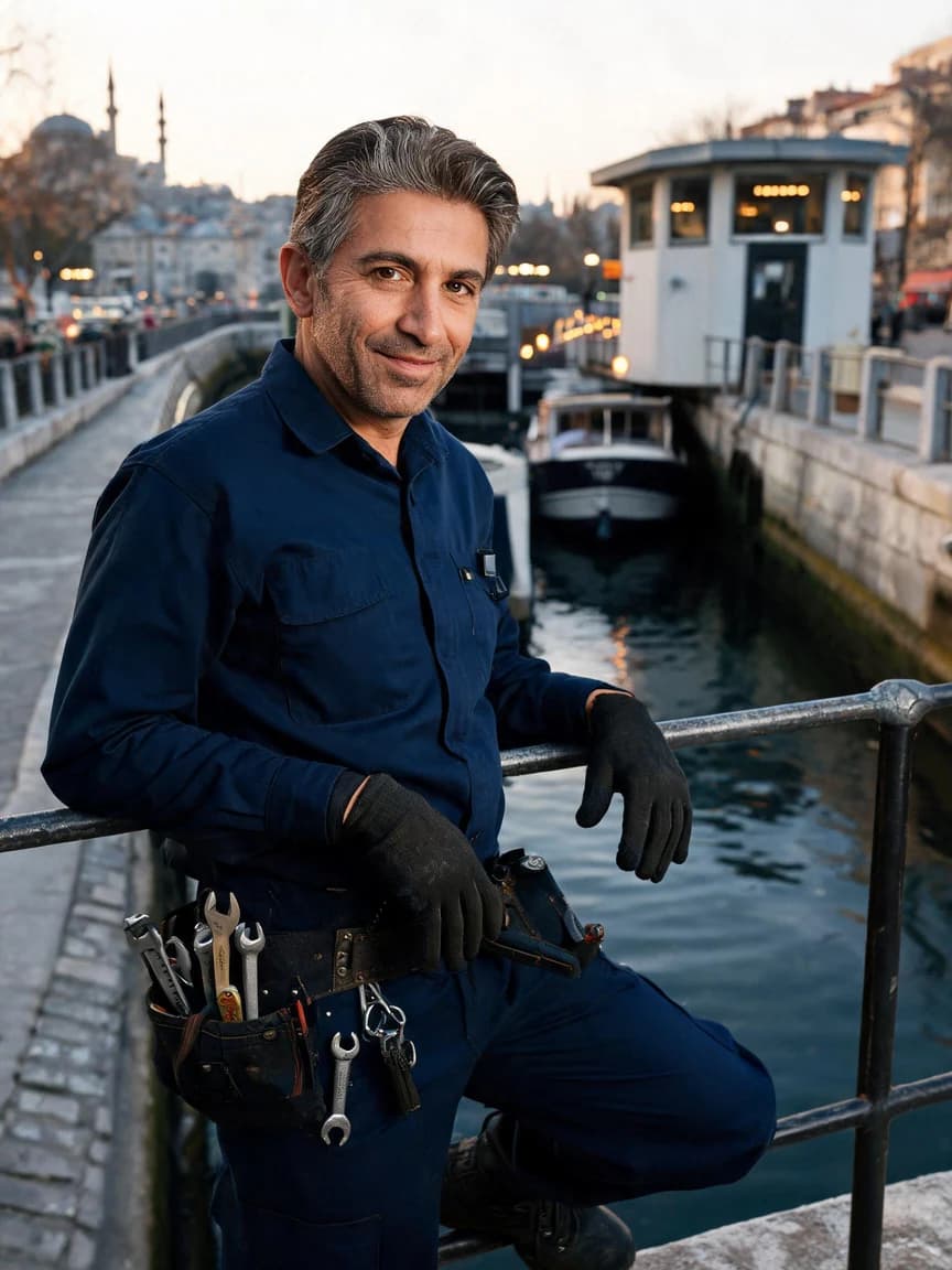 Kerem Özdemir，The Canal Lock Keeper