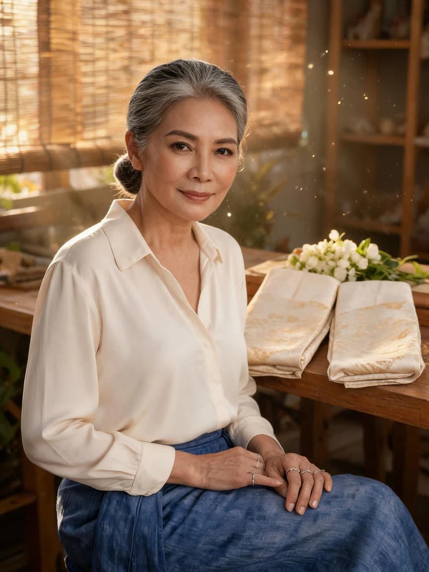 Siriwan Kaewmanee，The Stitched Memory