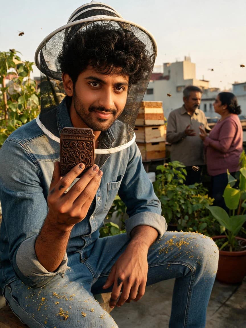 Rohan Desai，Urban Apiarist of Mumbai