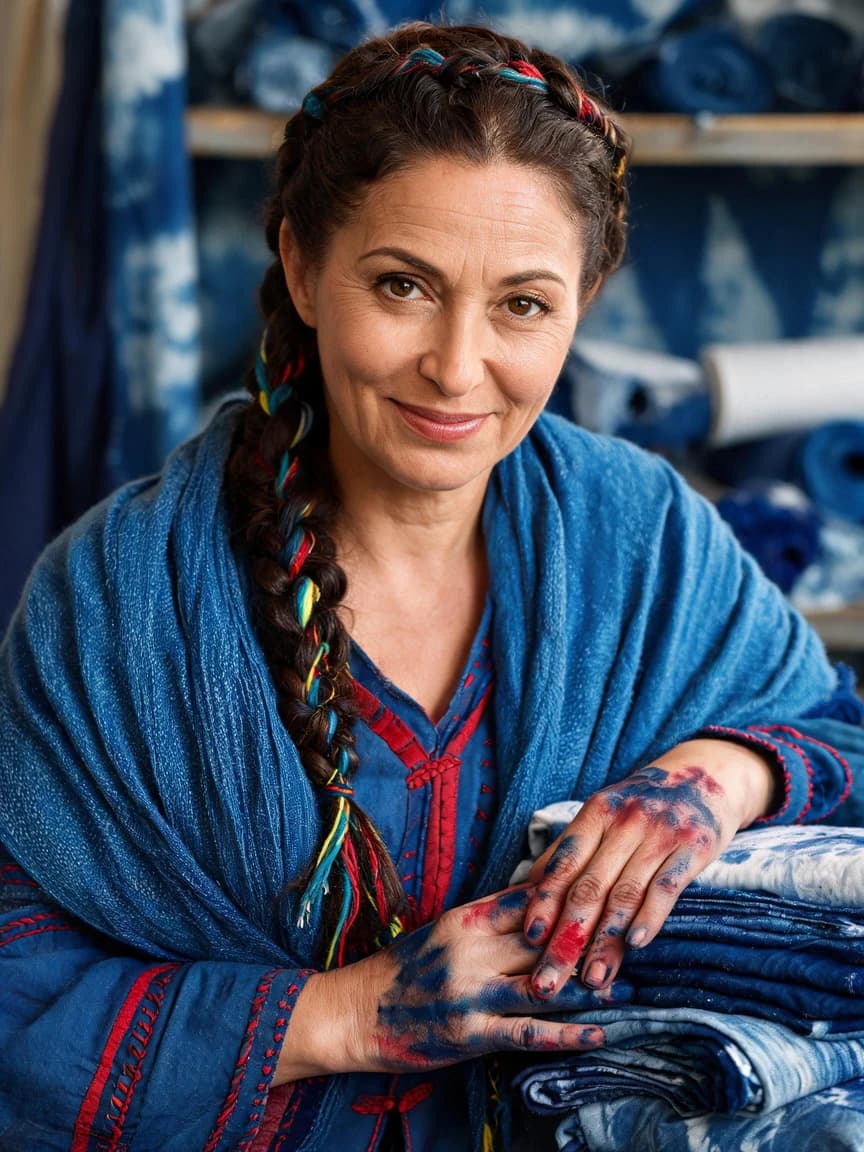 Elena Palacios，The Indigo Alchemist