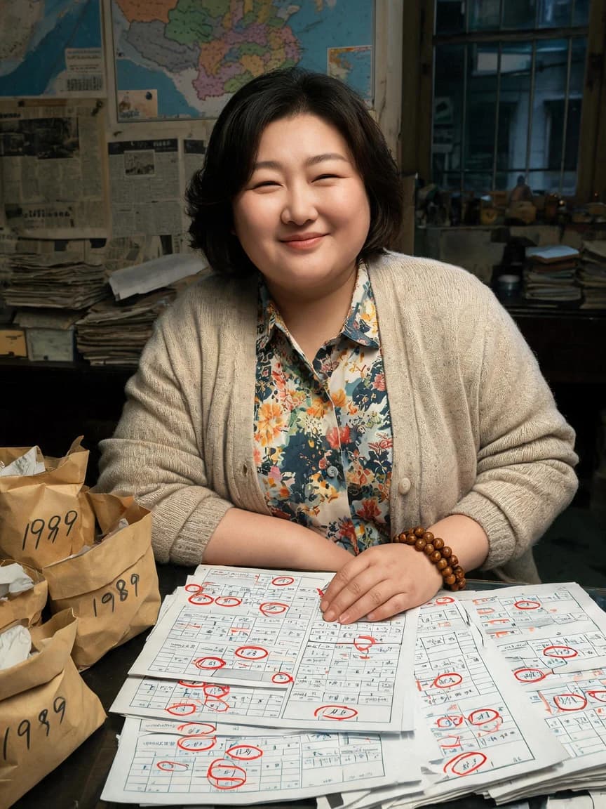 Pei Tingyu，Meteorological Archivist, discovering that 'abnormal sunny day' records from thirty cities across the country point to the same date