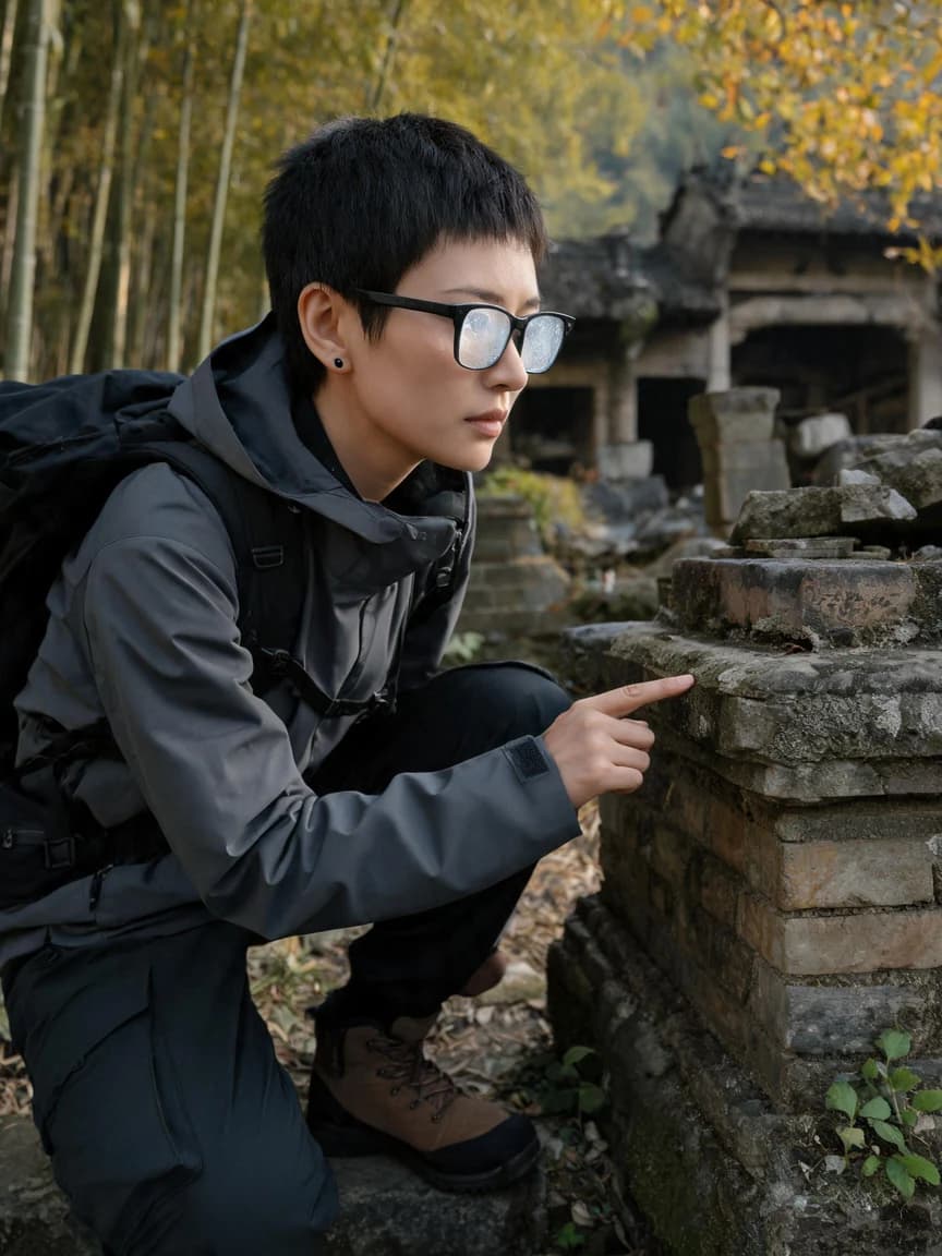 Ji Tinglan，Ancient Book Census Officer at the National Library, discovering secrets hidden in the interleaves of book pages using ultrasonic scanning