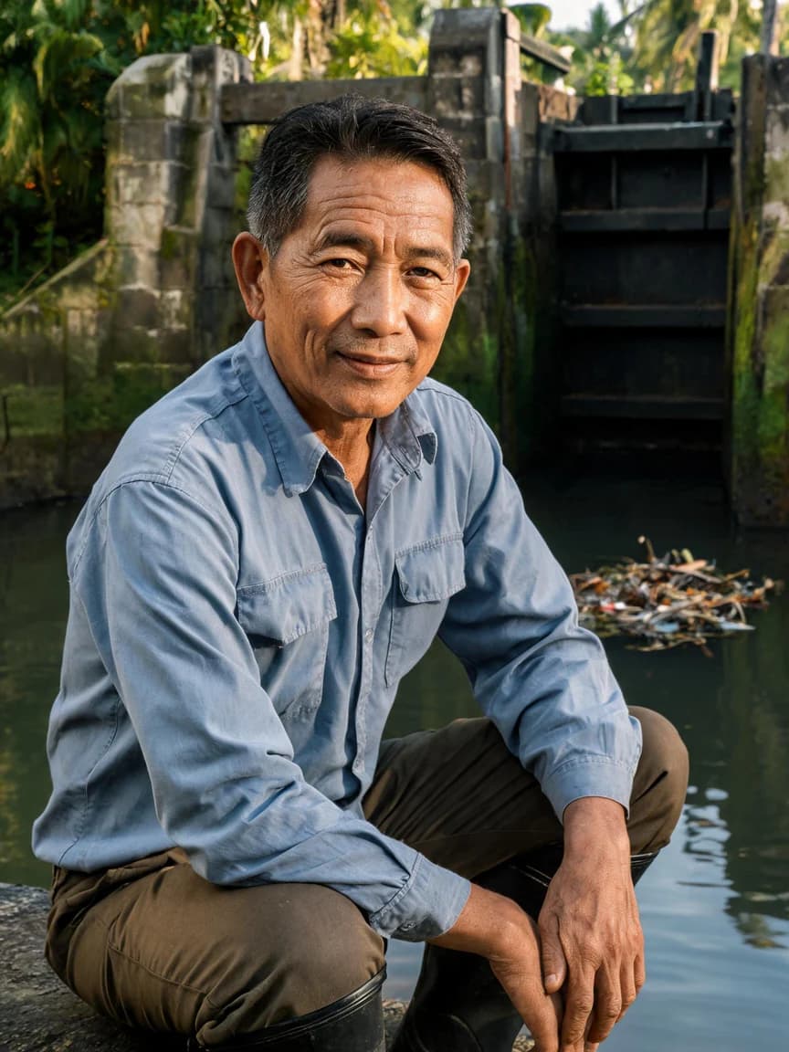 Budi Hartanto，The Canal Keeper