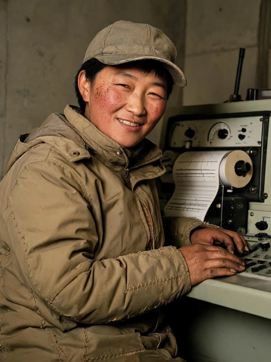 Zhu Qichi，Field Station Observer in the Northwest Gobi Desert, Guarding a Seismograph Unupdated for Thirty Years